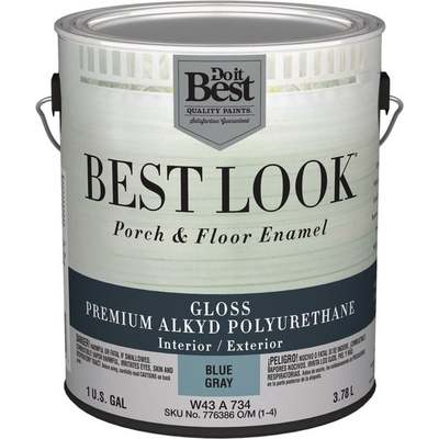 BL GRAY POLY FLOOR PAINT