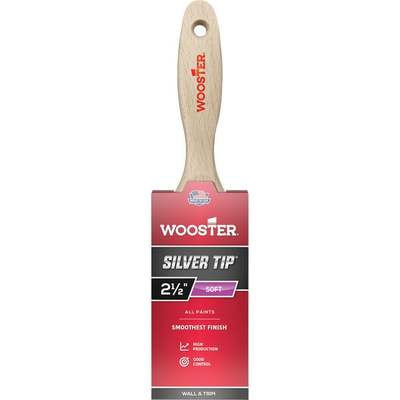2.5 FLT SILVER TIP BRUSH