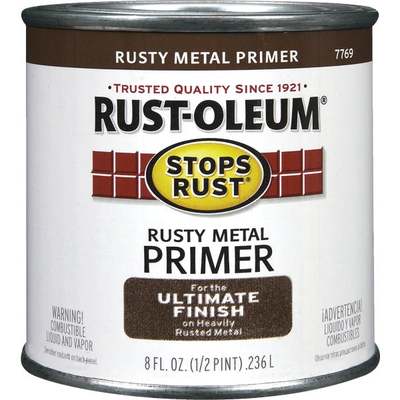 Red Rusty Metal Primer