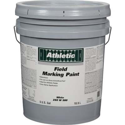 WHT FIELD MARKING PAINT 5 GAL (Price includes PaintCare Recycle Fee)