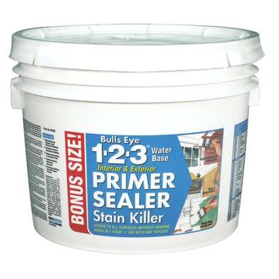 1-2-3 STAINBLK PRIMER 2.5GAL (Price includes PaintCare Recycle Fee)