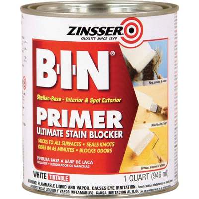 Zinsser B-I-N Shellac-Based Ultimate Stain Blocker Interior & Spot Exterior