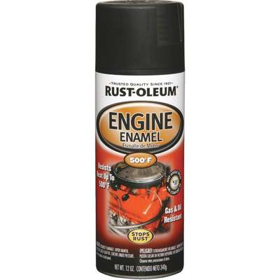 FLAT BLACK ENGINE ENAMEL