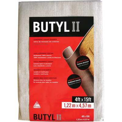 DROP CLOTH - BUTYL II / 4 X 15