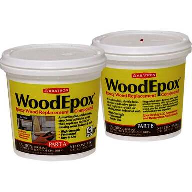 2QT 2-PART WOODEPOX