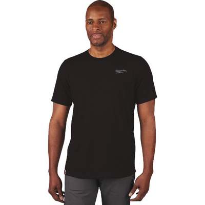 L BLK SS HYBRID SHIRT