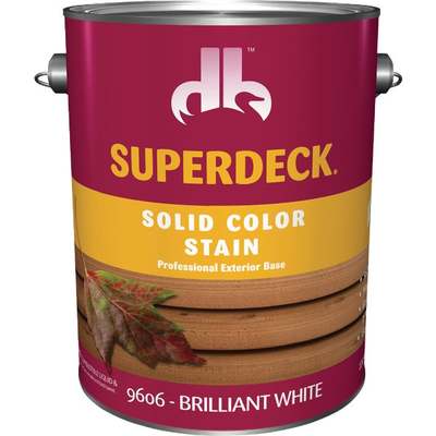 WHITE SOLID DECK STAIN