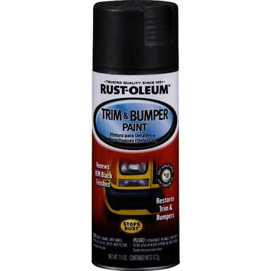 BLK AUTO TRM/BUMPR PAINT