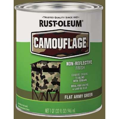 Qt Army Grn Camo Paint