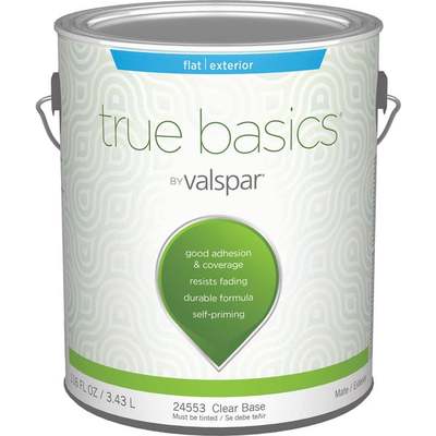 TRUE VALSPAR EXT FLAT CLEAR