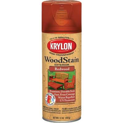 EXTERIOR REDWOOD WOODSTAIN SPRAY