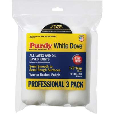 PURDY 3PK 9X1/2 WVN W DOVE CVR