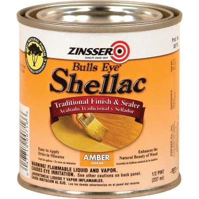 1/2PT AMBER SHELLAC