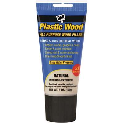 6oz Plastic Wood Natural