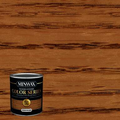 1QT GLD OAK WOOD STAIN