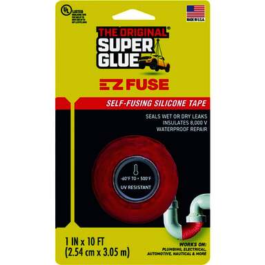 1X10 RED SILICONE TAPE