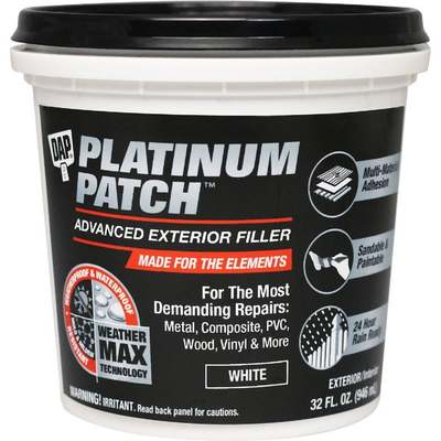 Dap Platinum Patch 32 Oz. Advanced Interior/Exterior Spackling Filler