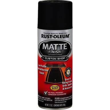 BLK MATTE FINISH SPRAY