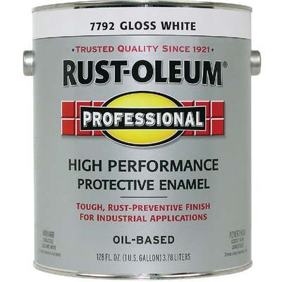 VOC GLOSS WHT PRO ENAMEL GAL.