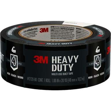 1.88X20 BLK HD DUCT TAPE