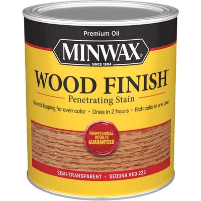 MINWAX STAIN - SEDONA REDWOOD/QT (Price includes PaintCare Recycle Fee)