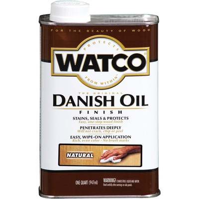 QT WATCO DANISH OIL NATURAL (Price includes PaintCare Recycle Fee)