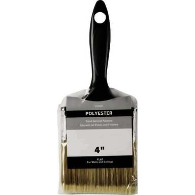GD 4" FLT POLY BRUSH