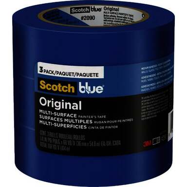 3pk 1.41" Blue Masking Tape
