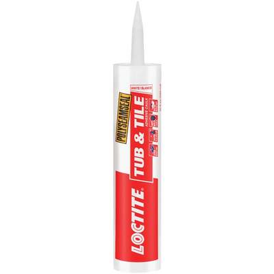 10OZ WHT TUB&TILE CAULK