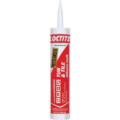 10OZ ALMD TUB&TILE CAULK