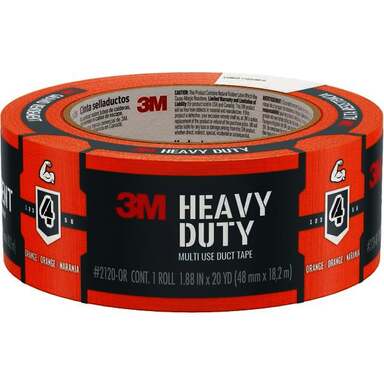 1.88X20 ORG HD DUCT TAPE