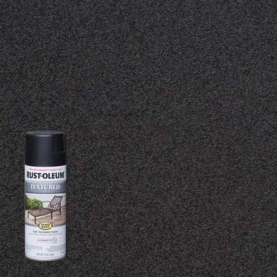 RUSTOLEUM TEXTURED - BLACK / SP