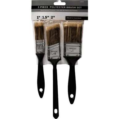 GD 3PK POLY BRUSHES