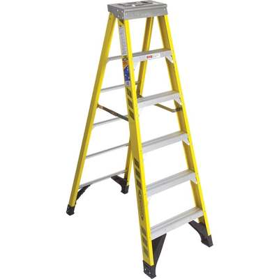 T-1AA 6' FBGL STEPLADDER