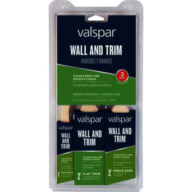 3pk FLAT TRIM PAINT BRUSH