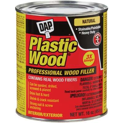 WOOD PLASTIC NATURAL 16OZ