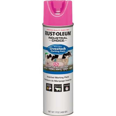 FLUOR PNK LIVESTCK PAINT