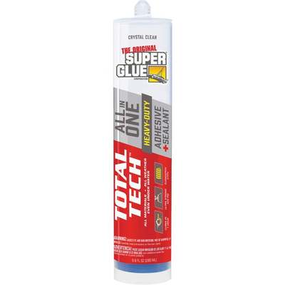 9.8OZ CLEAR ADHESIVE