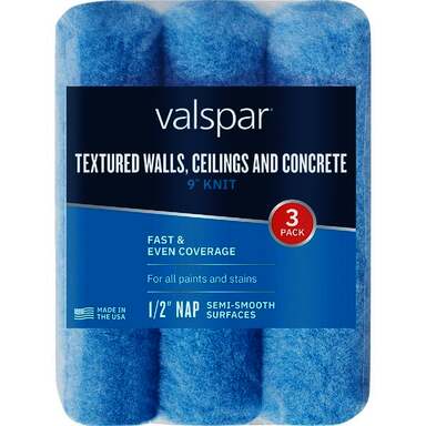 9x1/2" KNIT PAINT ROLLER CVR 3PK