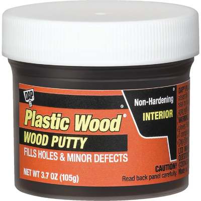DAP Plastic Wood 3.7 Oz. Ebony Wood Putty