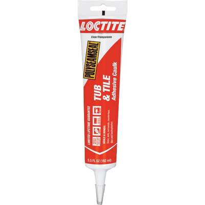 5.5OZ CLR TUB&TILE CAULK