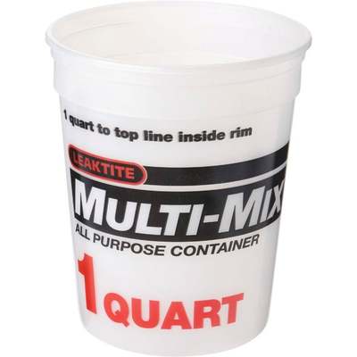 1qt Mixing Container
