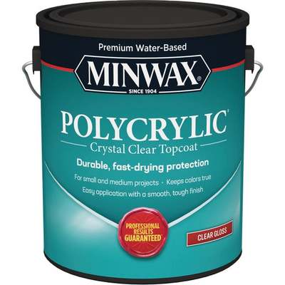 GAL MINWAX POLYCRYLIC GLOSS (Price includes PaintCare Recycle Fee)