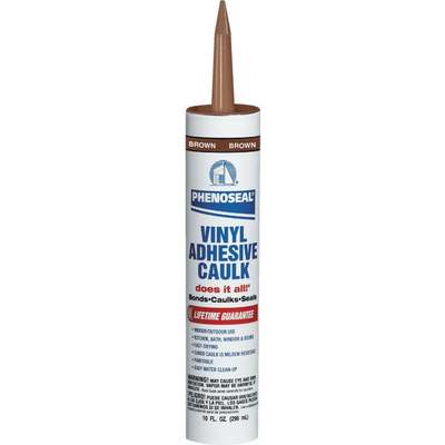 BROWN ADHESIVE CAULK