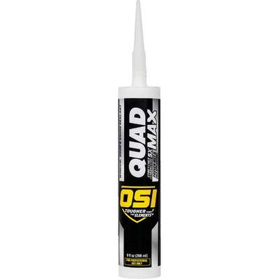 OSI QUAD MAX 9.5 Oz. Window, Door & Siding Sealant, Black