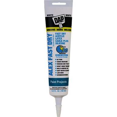 5.5OZ WHT FAST DRY CAULK