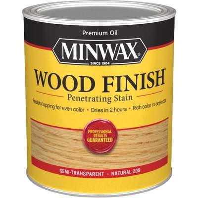 MINWAX STAIN - NATURAL / QT (Price includes PaintCare Recycle Fee)