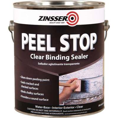 Zinsser Peel Stop Binding Interior/Exterior Primer, Clear, 1 Gal.