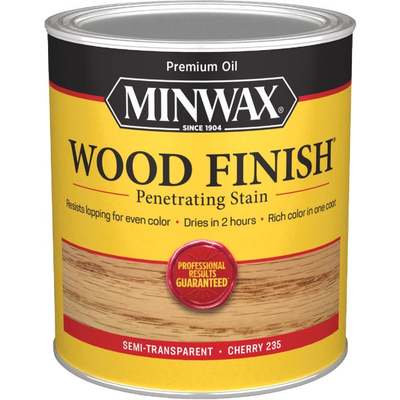 MINWAX STAIN - CHERRY / QT (Price includes PaintCare Recycle Fee)