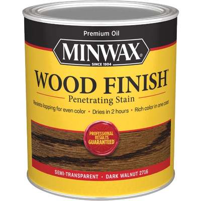 MINWAX STAIN - DARK WALNUT / QT (Price includes PaintCare Recycle Fee)